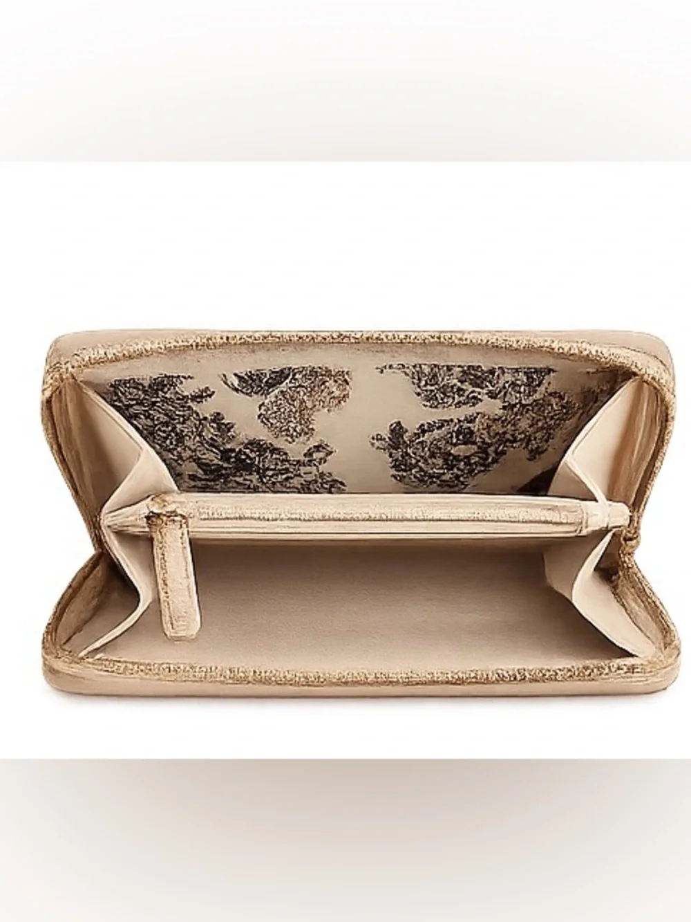 Novelty Fashion Magazine Print Clutch Wallet Faux Leather Large Organizer